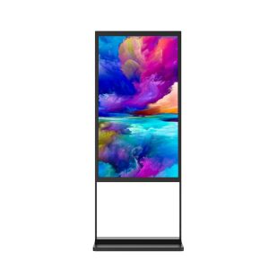 55inch Indoor Floor Standing LCD Digital Signage-H Design