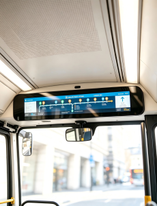 Advantages of Stretched LCD Screens for Bus & Subway Advertising Machines